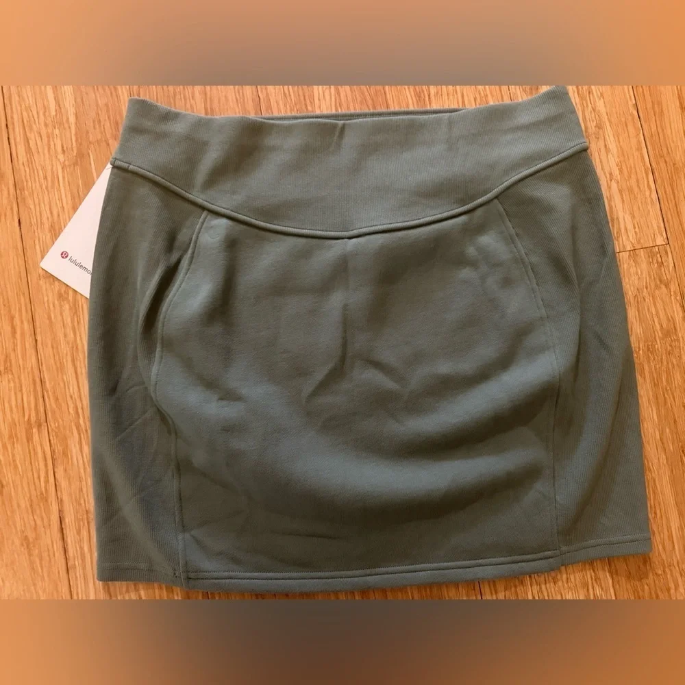 Lululemon Athletica Olive Mini Skirt